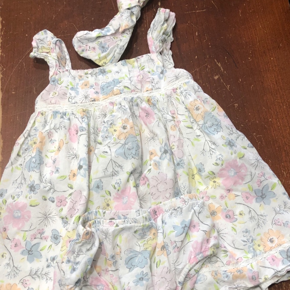 Tommy Bahama 3pc Floral Dress Sz 18M